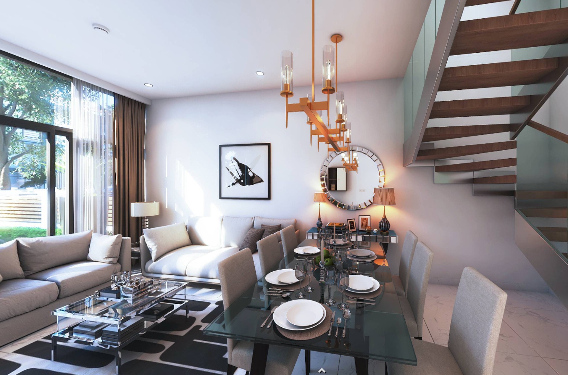 Dört Yatak Odası - Townhouse