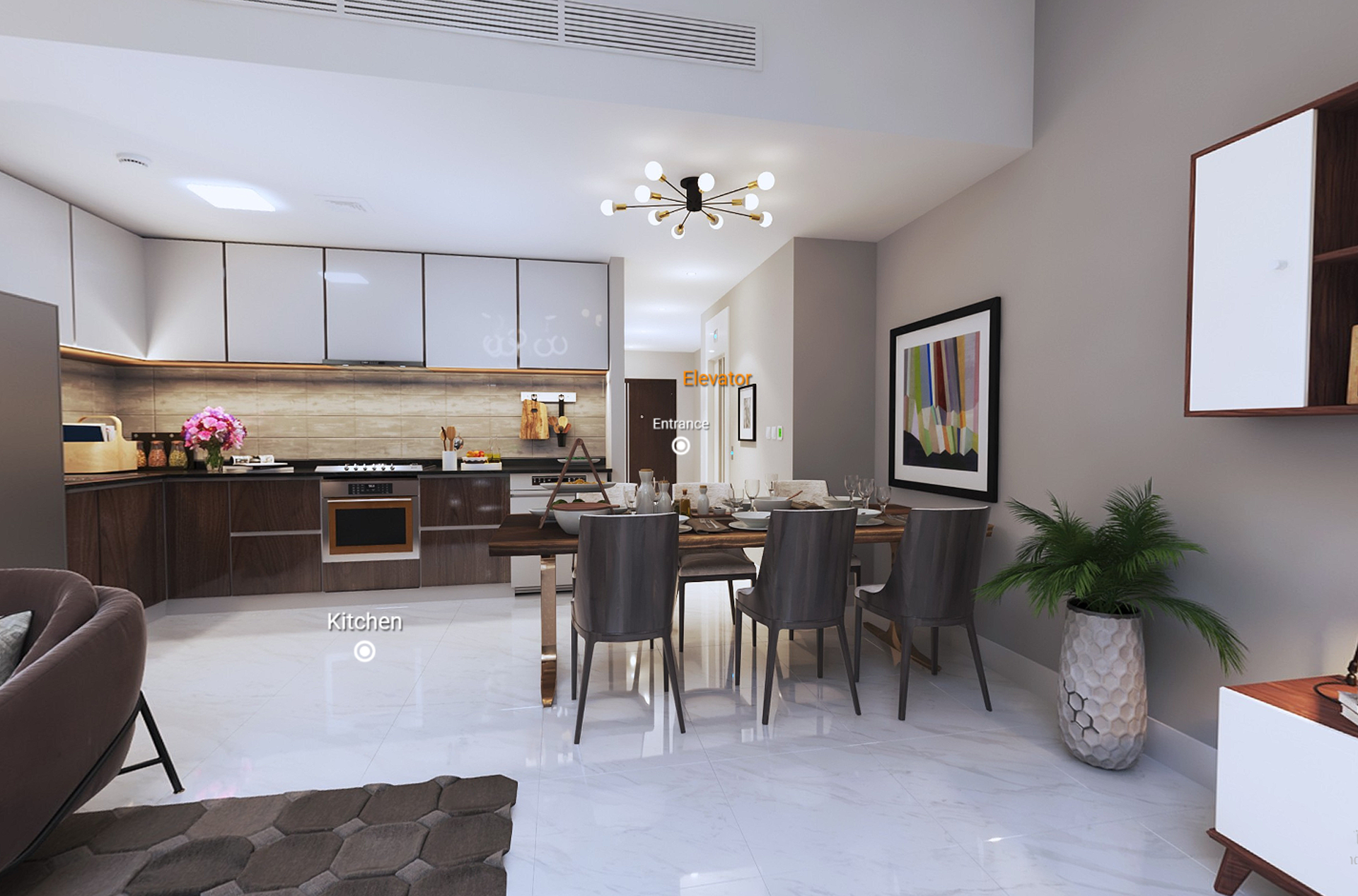 Shtëpi në qytet-4 Dhoma Gjumi me ashensor